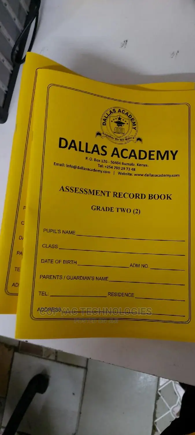 Students Accessment Books Printing Services