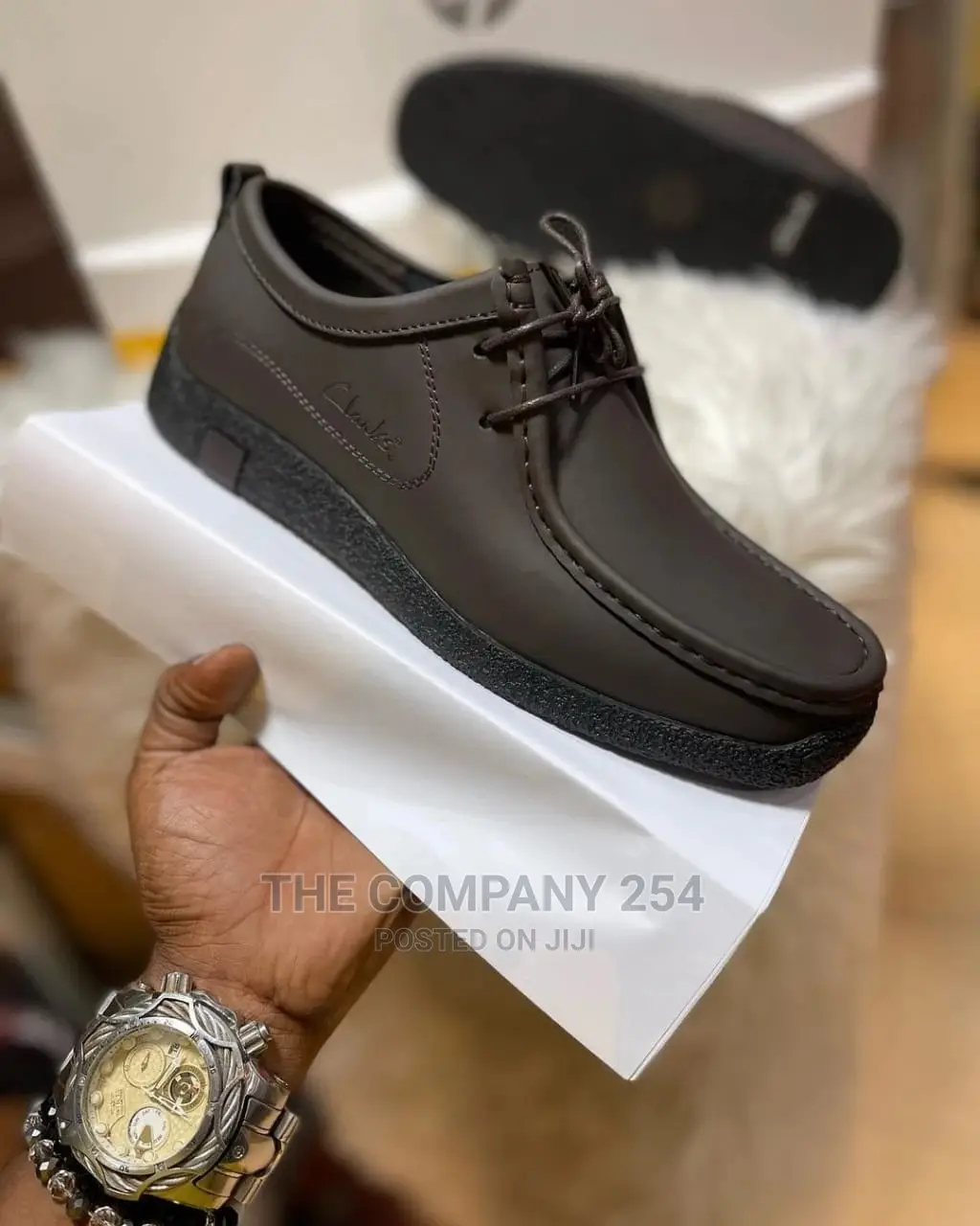 Clark's Wallabees Leather Moccasins Loafers Sizes:40 to 45