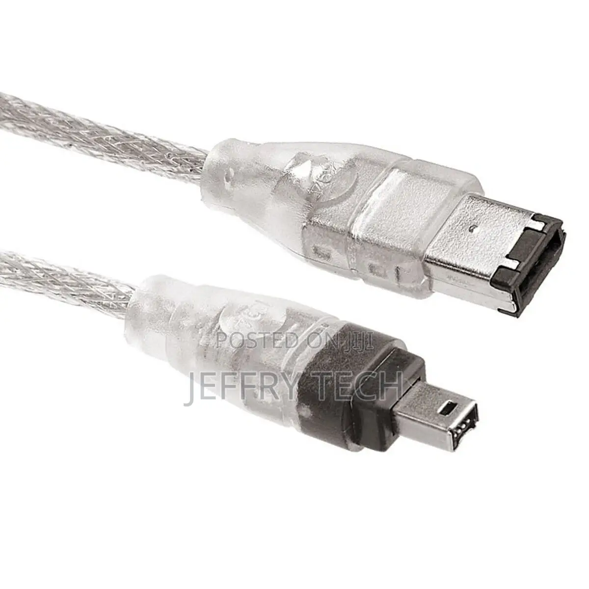 Firewire Ieee 1394 6P / 4P Cable Clear Lead Wire Cord Au (Oz