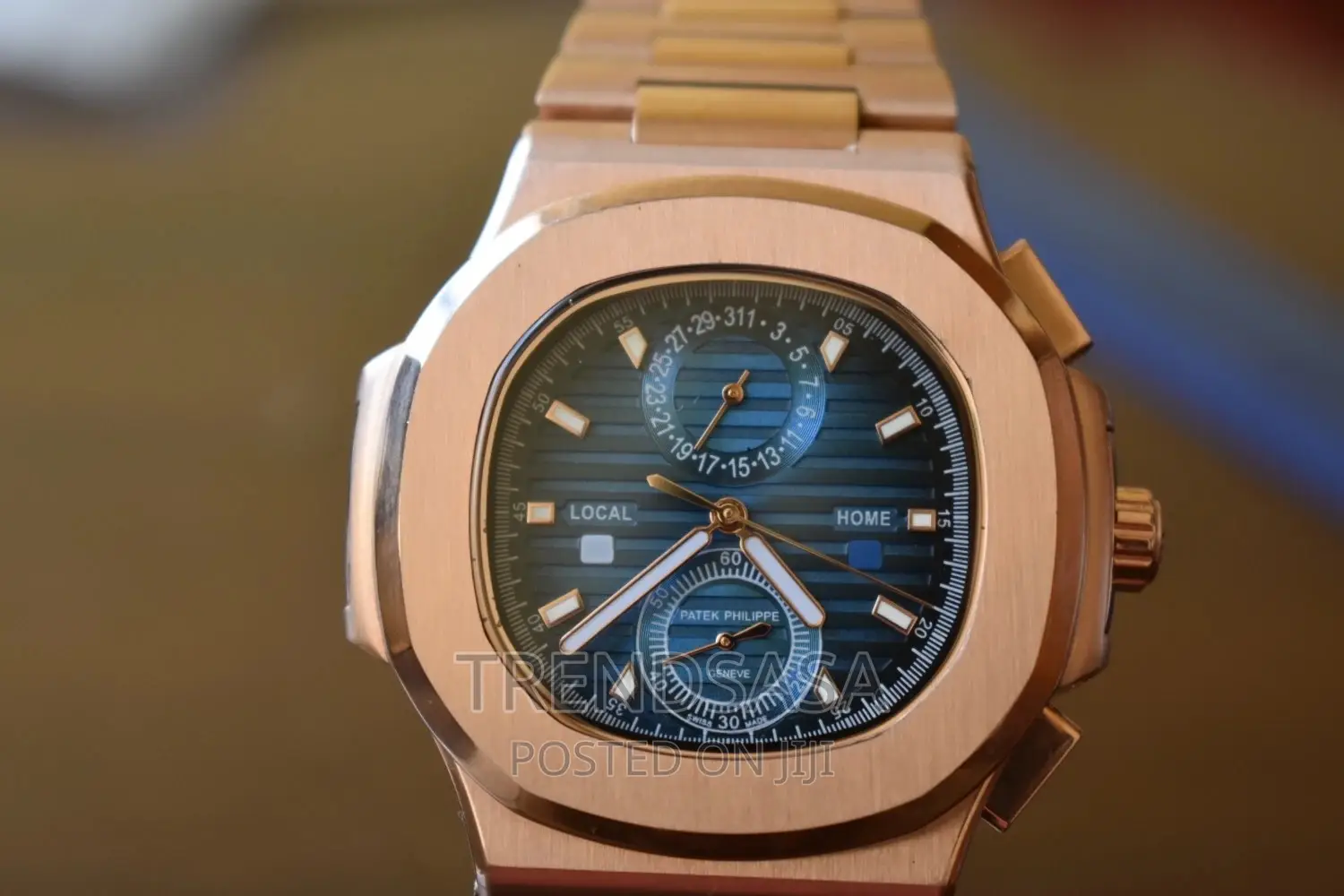 Patek Philippe Nautilus Travel Time Chronograph Watch