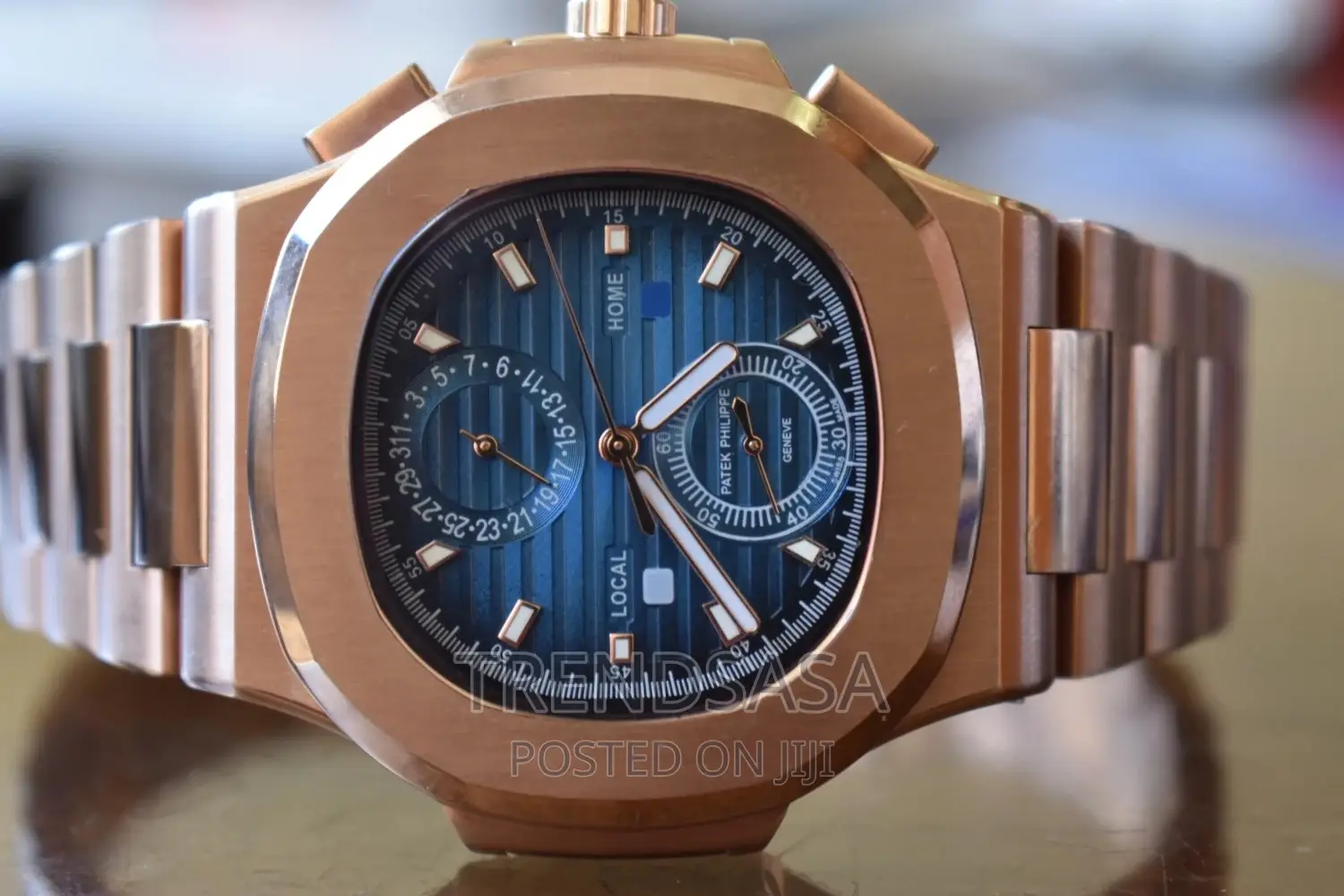 Patek Philippe Nautilus Travel Time Chronograph Watch