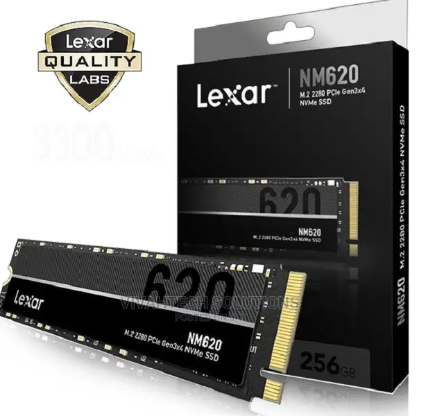 Lexar Lnm620 Internal SSD M.2 Pcie Gen 3*4 Nvme 2280 - 256g