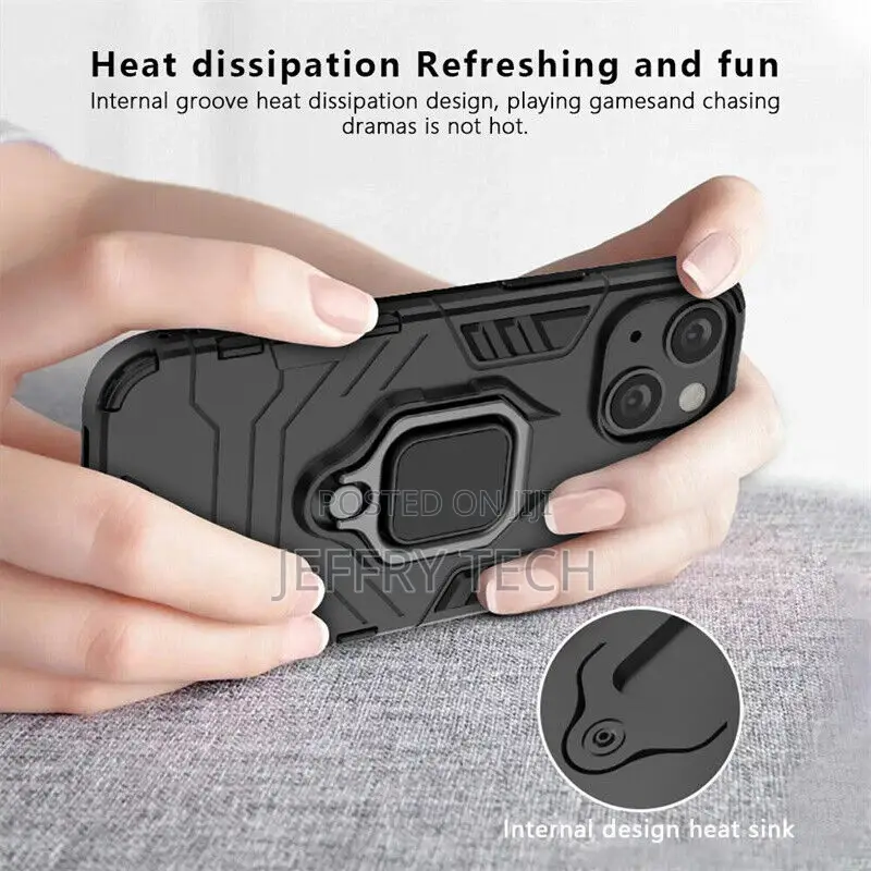 Ring Stand Hard Cover Shockproof Case for iPhone11 XR SE 7