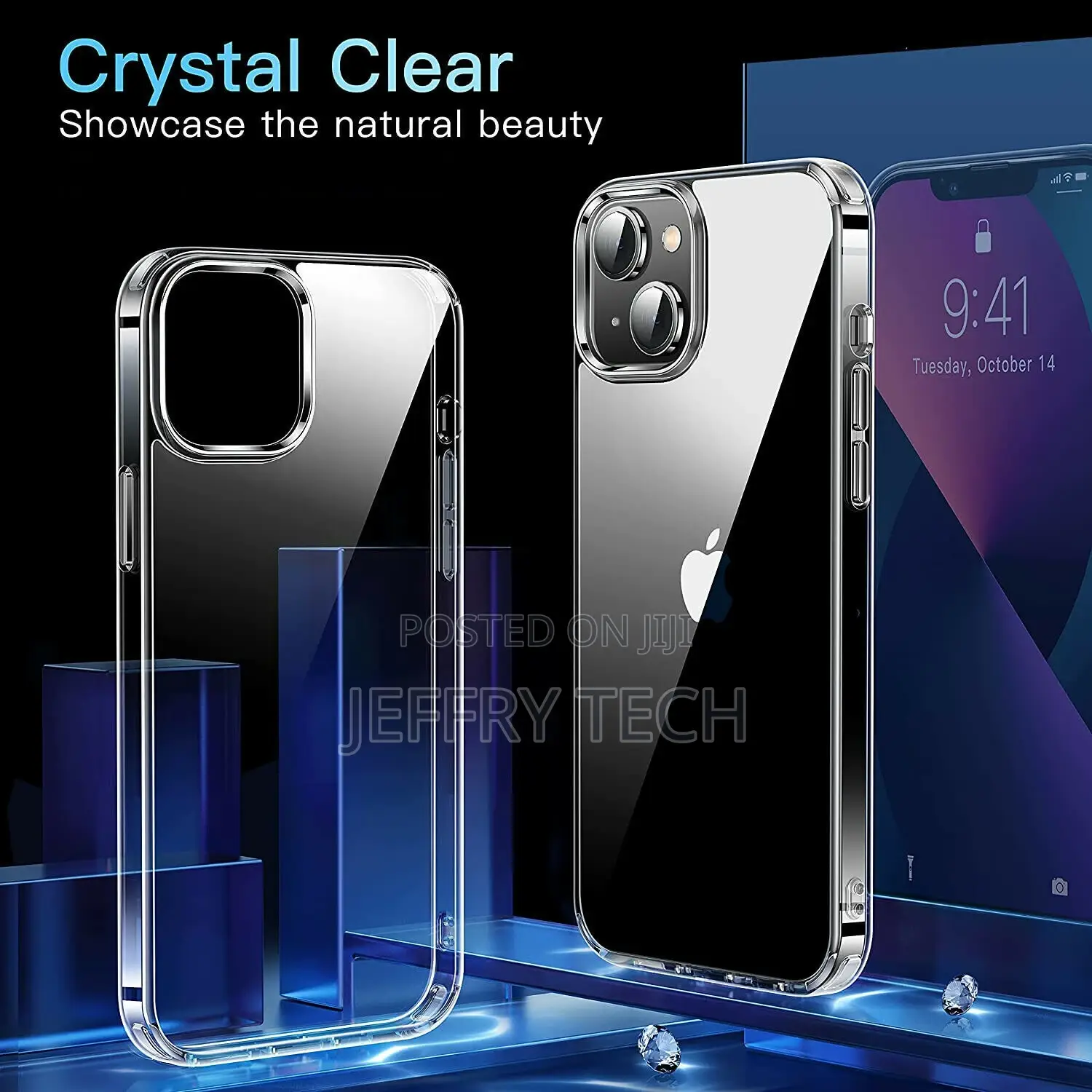 For iPhone 14 Pro Max Case Clear Shockproof Cover Gel Silico