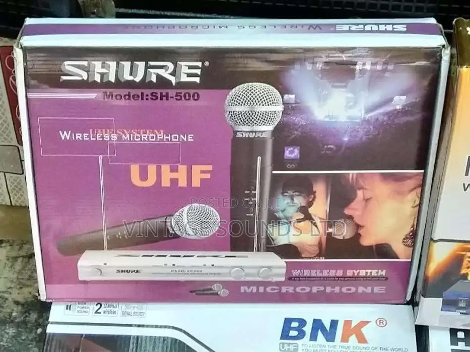 New Shure Sh500 Wireless Microphone