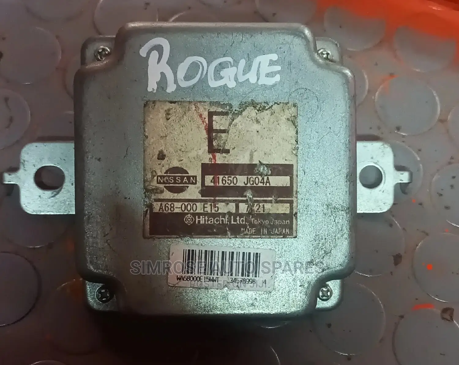 Nissan Rogue Gear Box Control Unit.