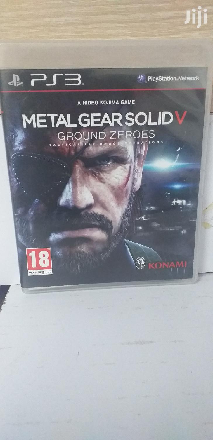 Metal Gear Solid 5 Ps3 Game