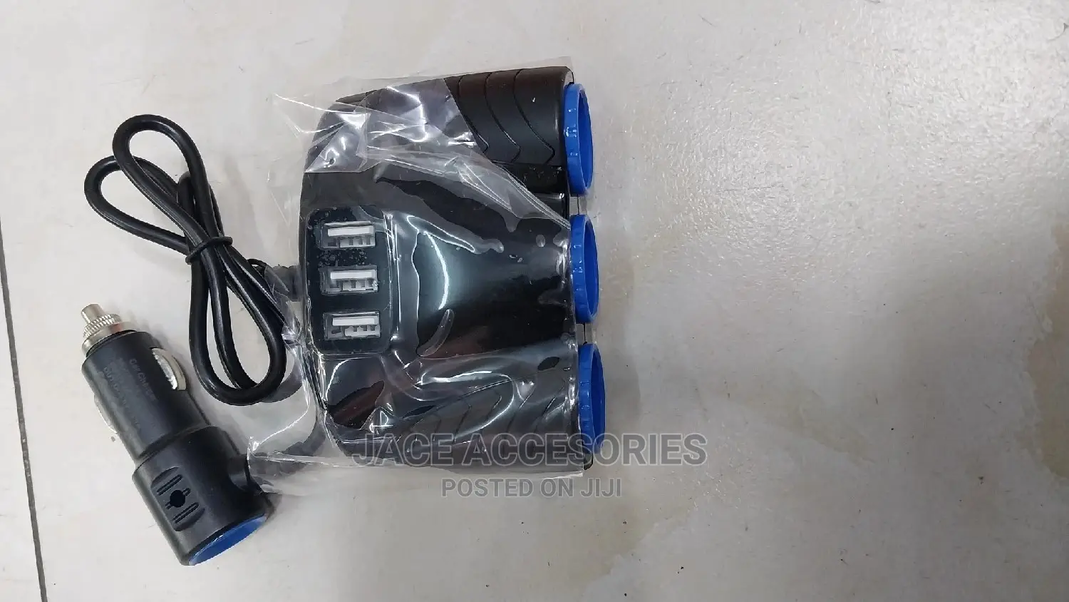 Heavy Duty Car Splitter 3 Way