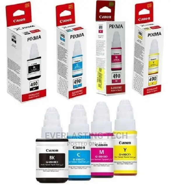 Canon Pixma 490 Ink Set