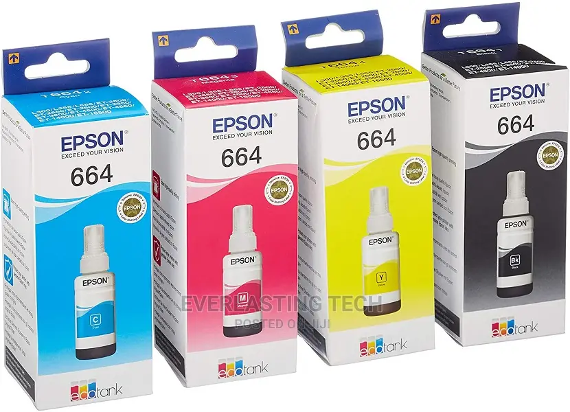 Epson 664 Inks Full Set