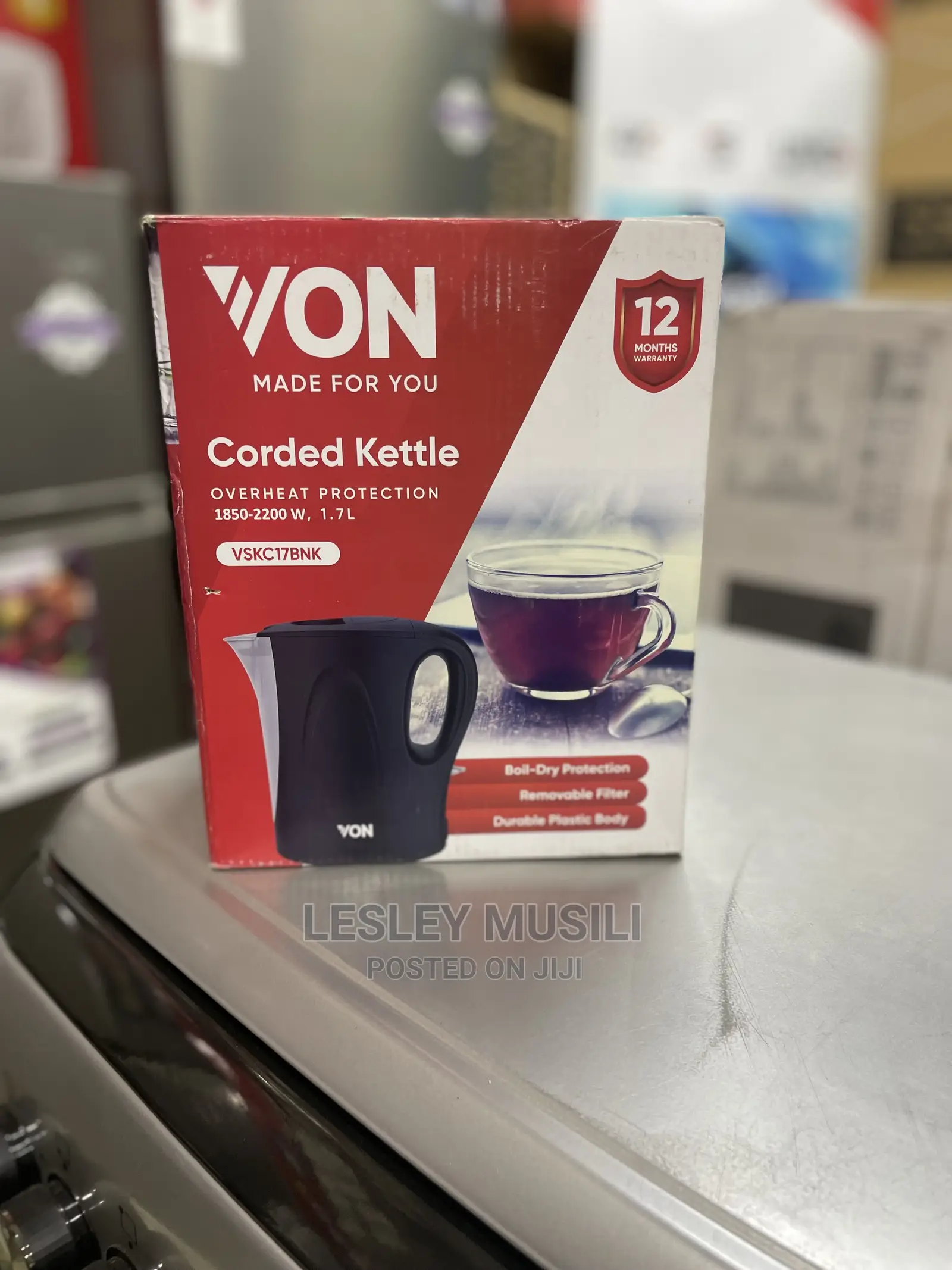 Von Corded Kettle