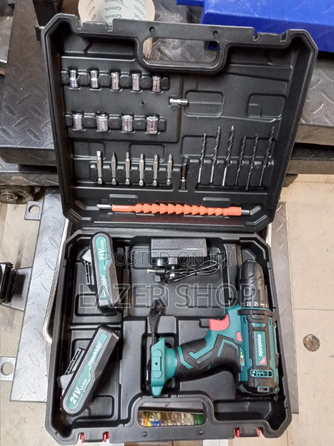 Meakida Cordless Drill 21v