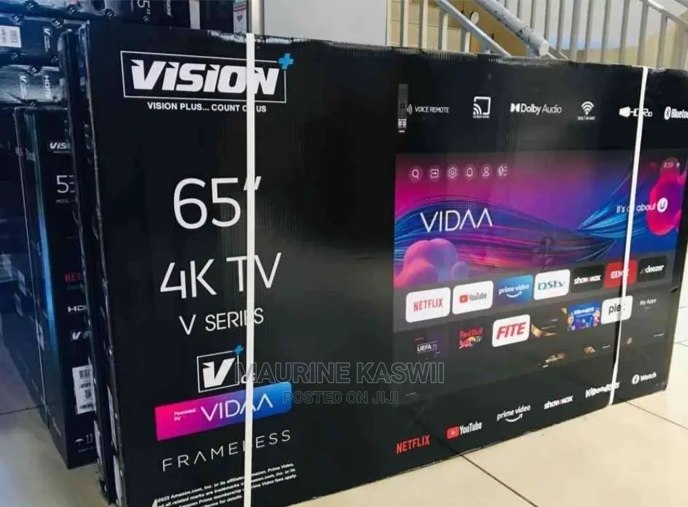 Vision 65"" 4K Ultra Hd, Frameless, Netflixvp