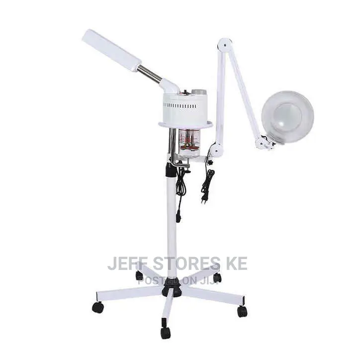 Professional Facial Steamer With Magnifying Light Lamp