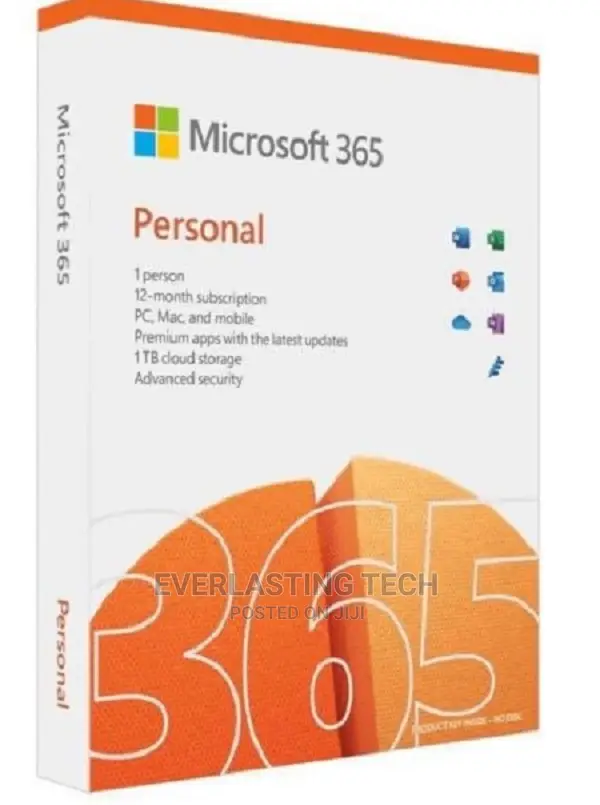 Microsoft Office 365 Personal - 1 Year