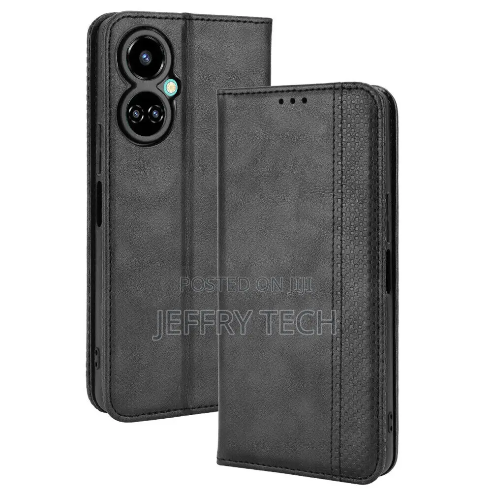 Tecno Spark 9T Flip Leather Wallet Case