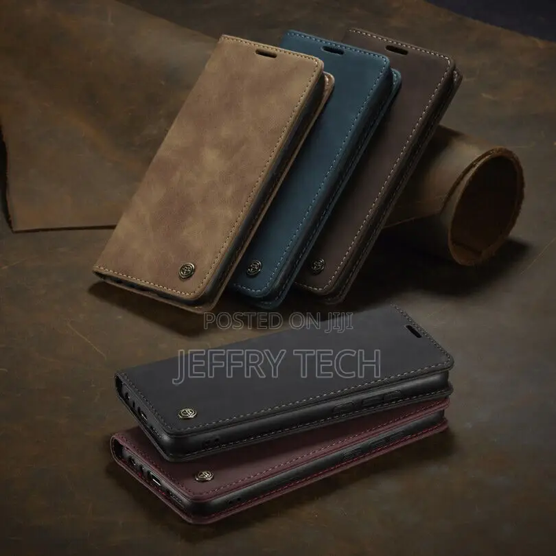 Xiaomi Redmi Note 11s 10s 9s 8 Pro Leather Wallet Case Magne