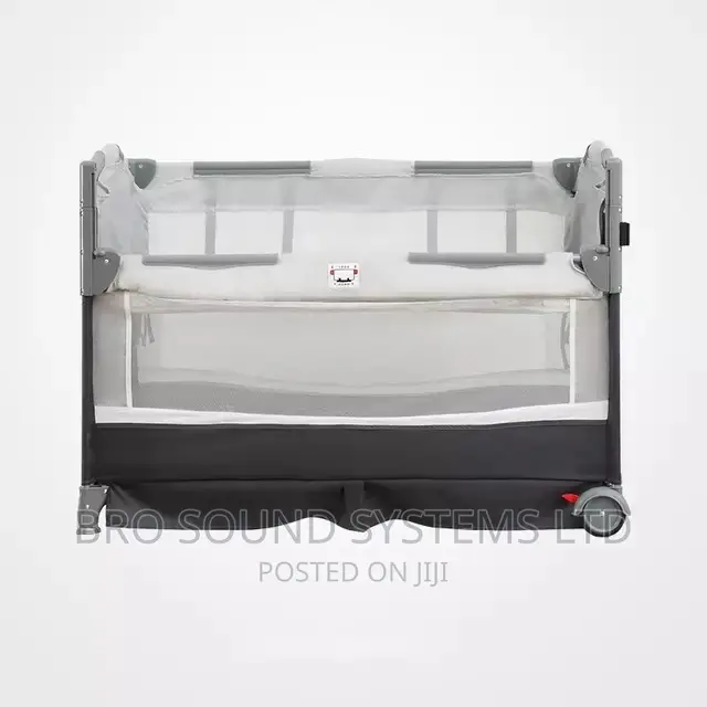 Baby Sleep Bed / Cot With Hanging Toys. All in 1