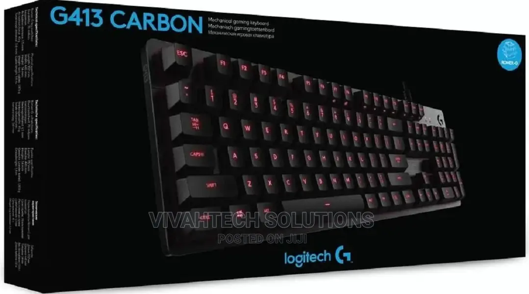 Logitech G413 Mechanical Keyboard Carbon