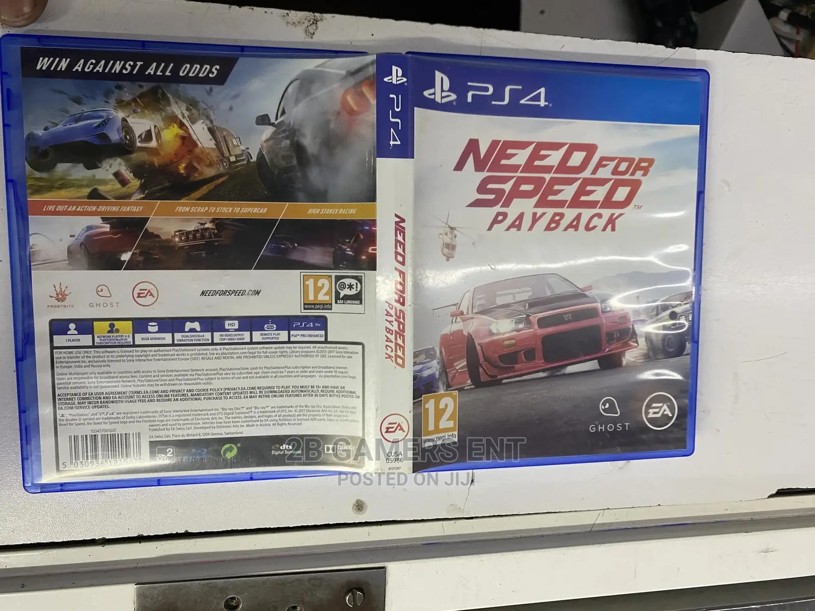 Need for Speed Ps4, Payback