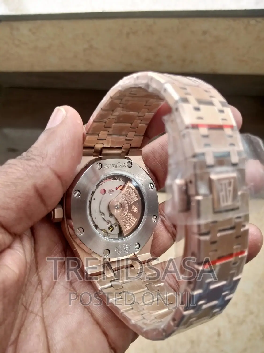 Audemars Piguet Royal Oak Blue Dial Rose Gold