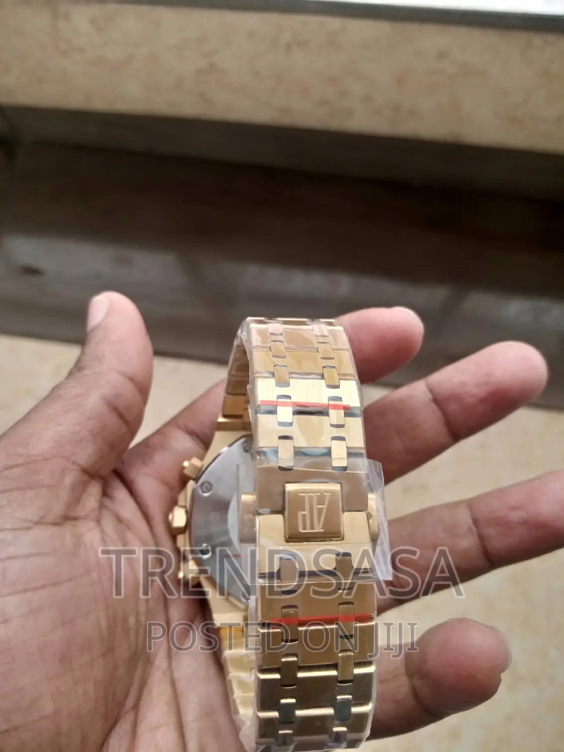 Audemars Piguet Royal Oak Chronograph Watch Black Dial Gold