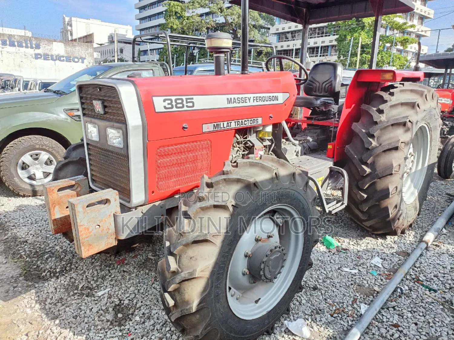 Massey Fugason 4wheel Drive, With Plough