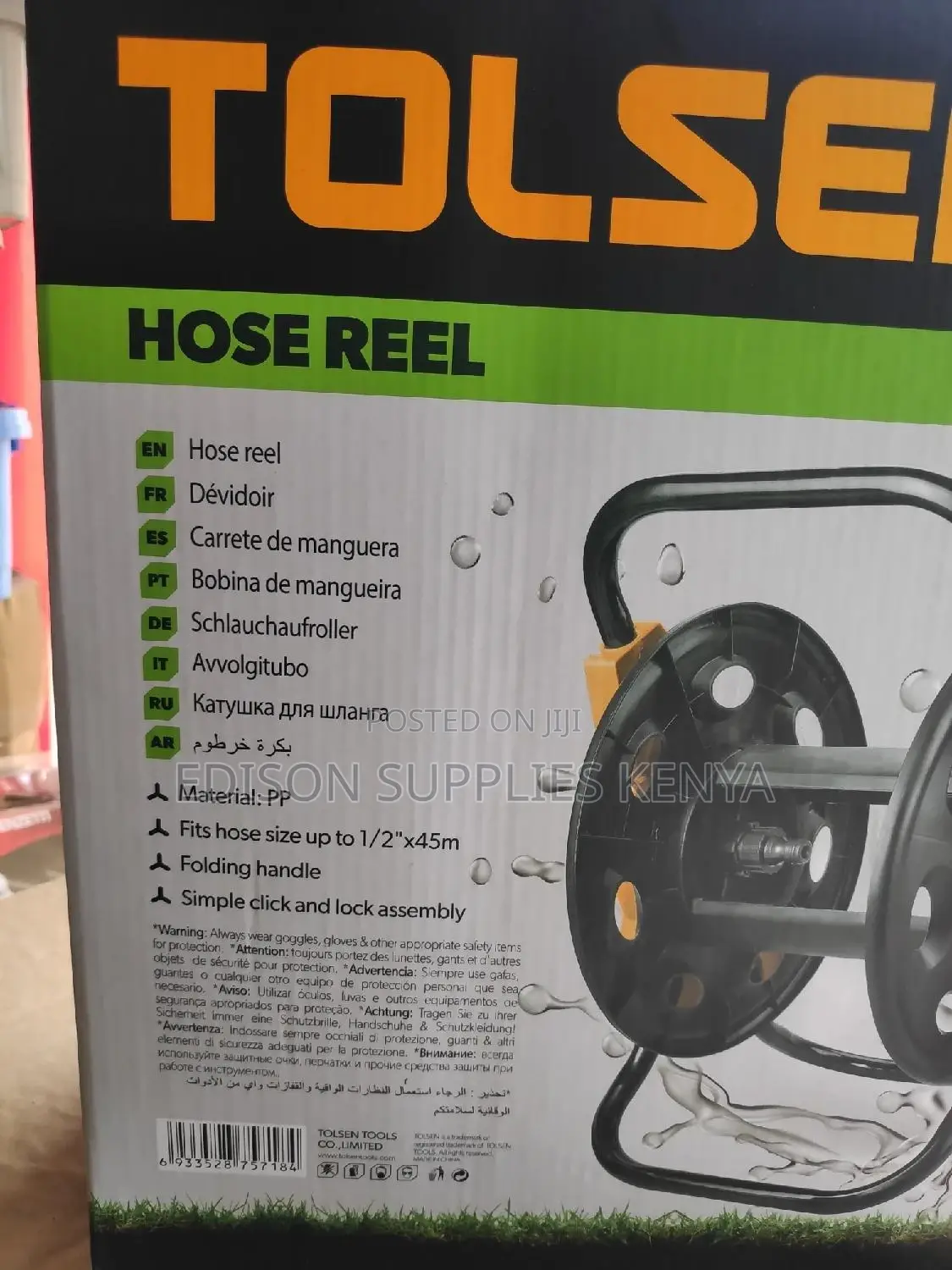Hose Reel Tolsen Hose Pipe Reel 1/2'' Inch Pipe