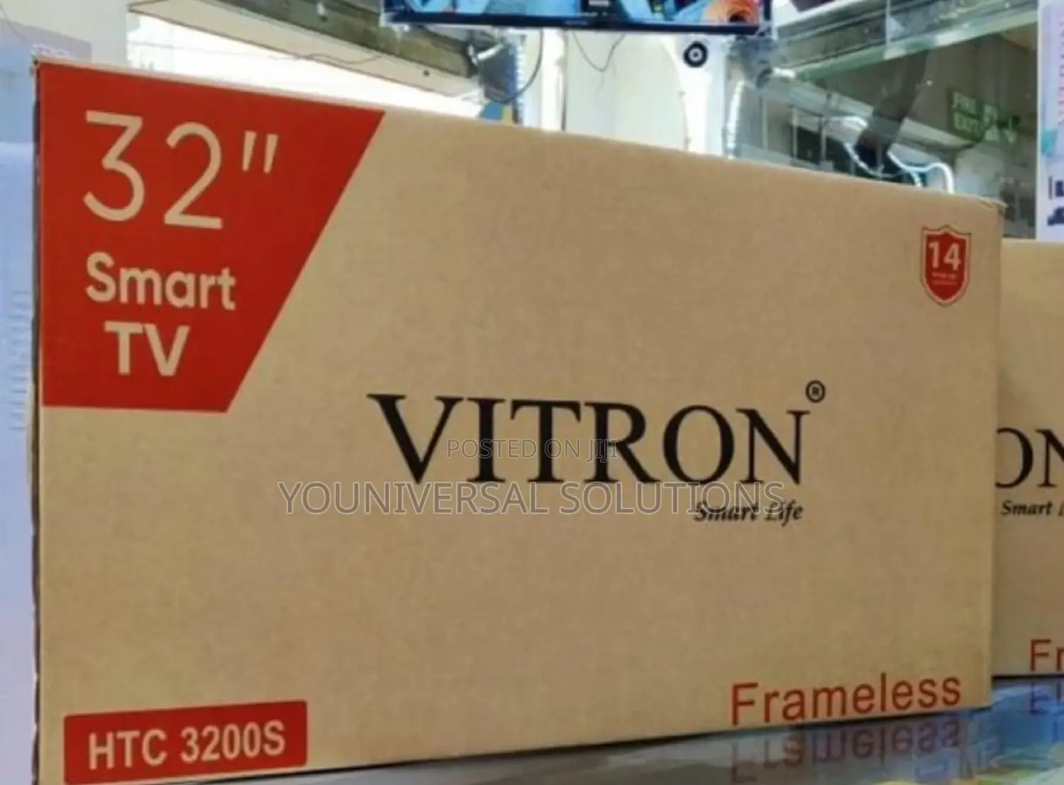 Vitron 32" Smart Frameless Digital Tv.