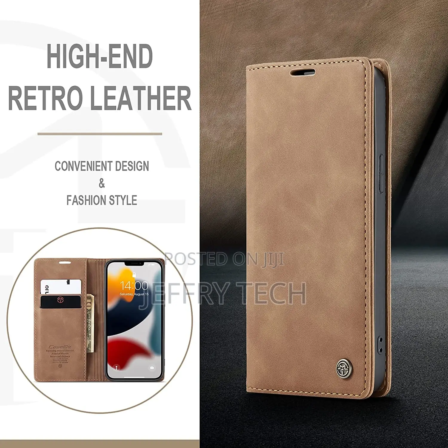 Wallet Case for iPhone 13 Pro Max 6.7 Inch, Premium PU Leath