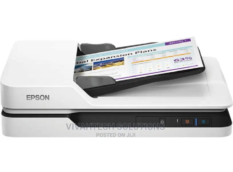 Epson Ds-1630 Flatbed Color Document Scanner