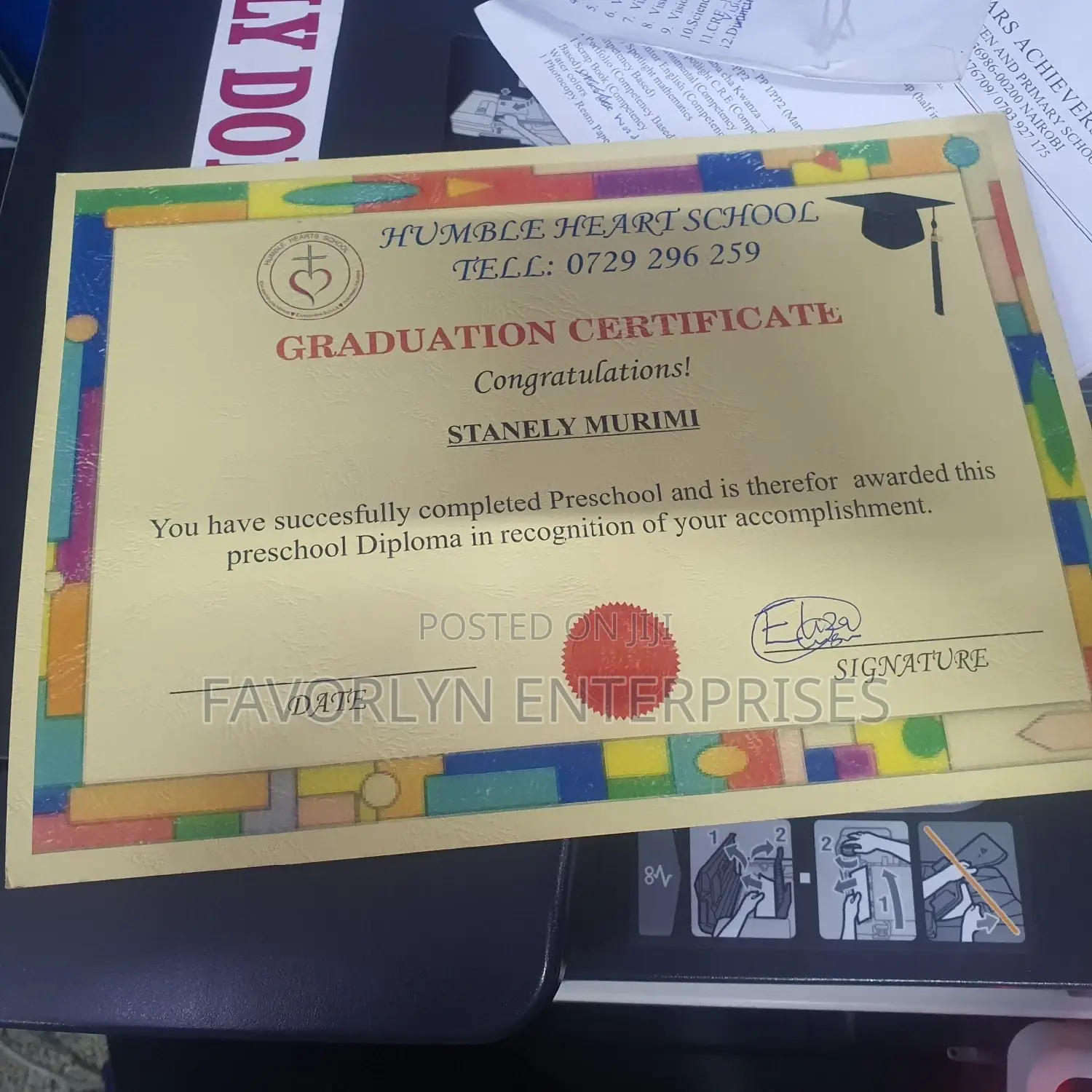 Graduation Certificates