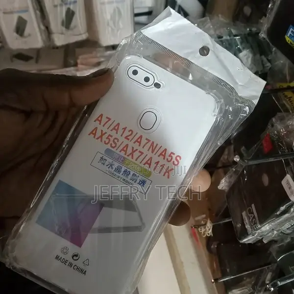 OPPO A7 Case Clear Phone Case for OPPO A12 A7N AX7 Transpare