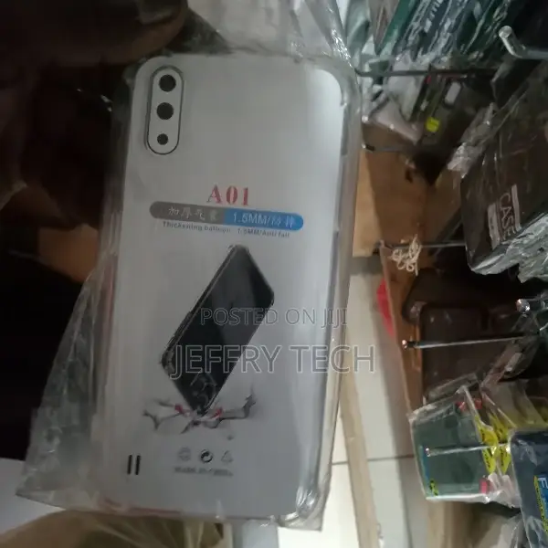 H Q Samsung Galaxy A01 Clear - Cover