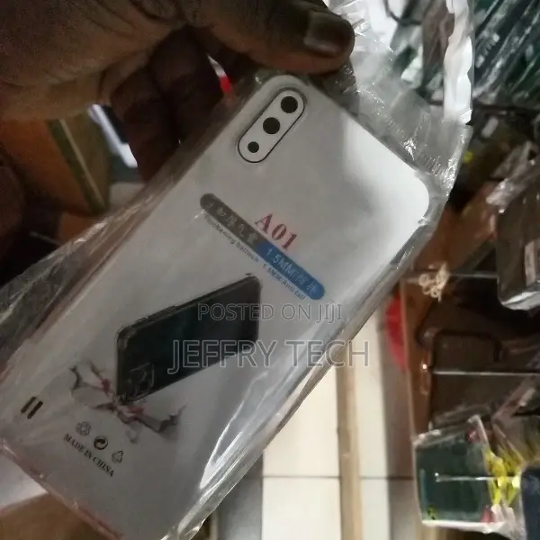 H Q Samsung Galaxy A01 Clear - Cover