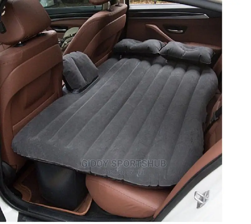 Inflatable Car Air Mattress With Electric Pump
