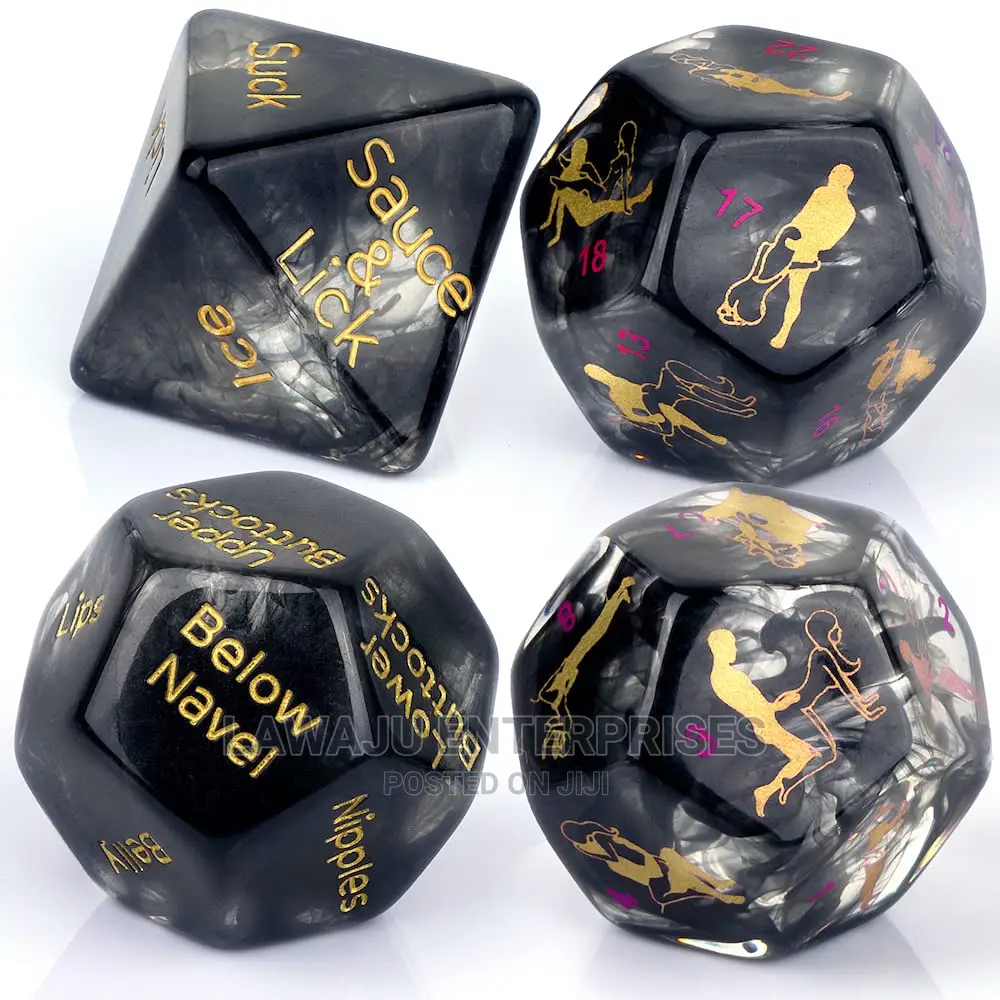 4 Pcs Adult Sex Game Dice for Couples Lovers