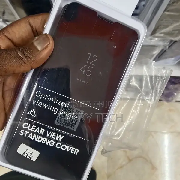 Flip Cover for Samsung Galaxy A13 4G Mirror View Stand (Sens
