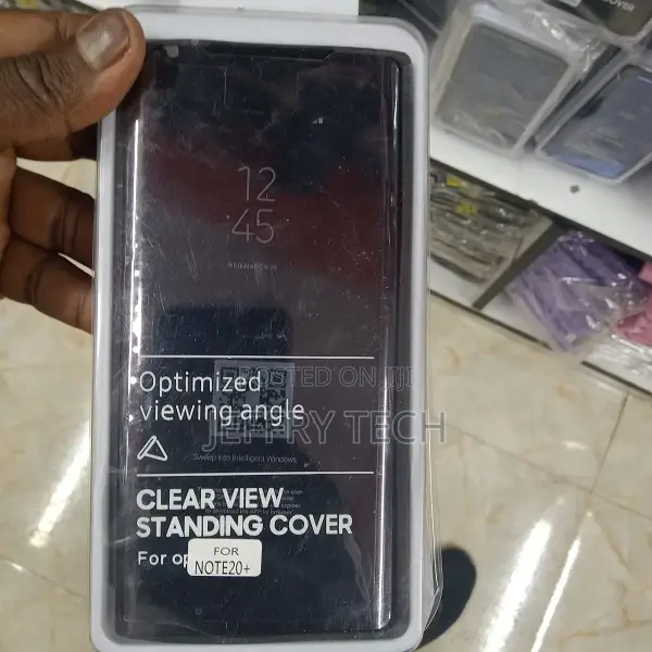 FLIP Case for Samsung Note 20 Plus Clear View Mirror Flip