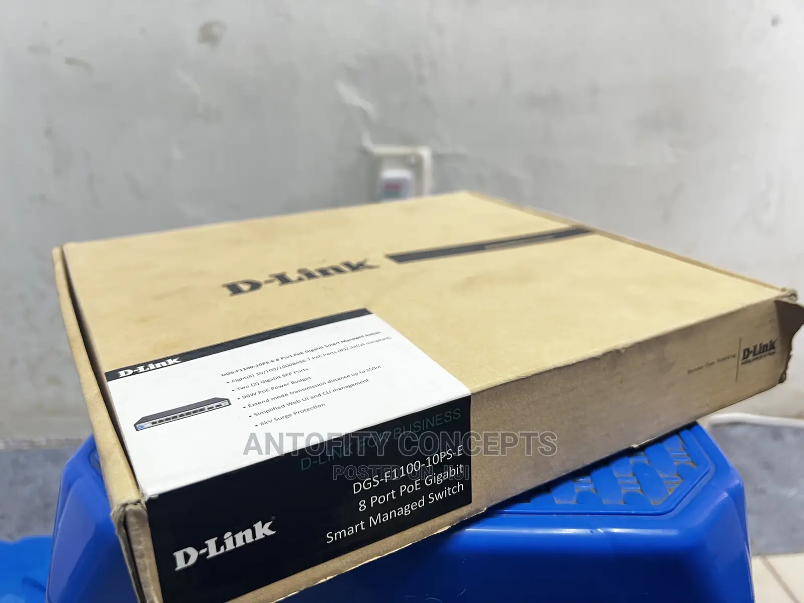 D-Link Gigabit 8port Poe Switch DGS