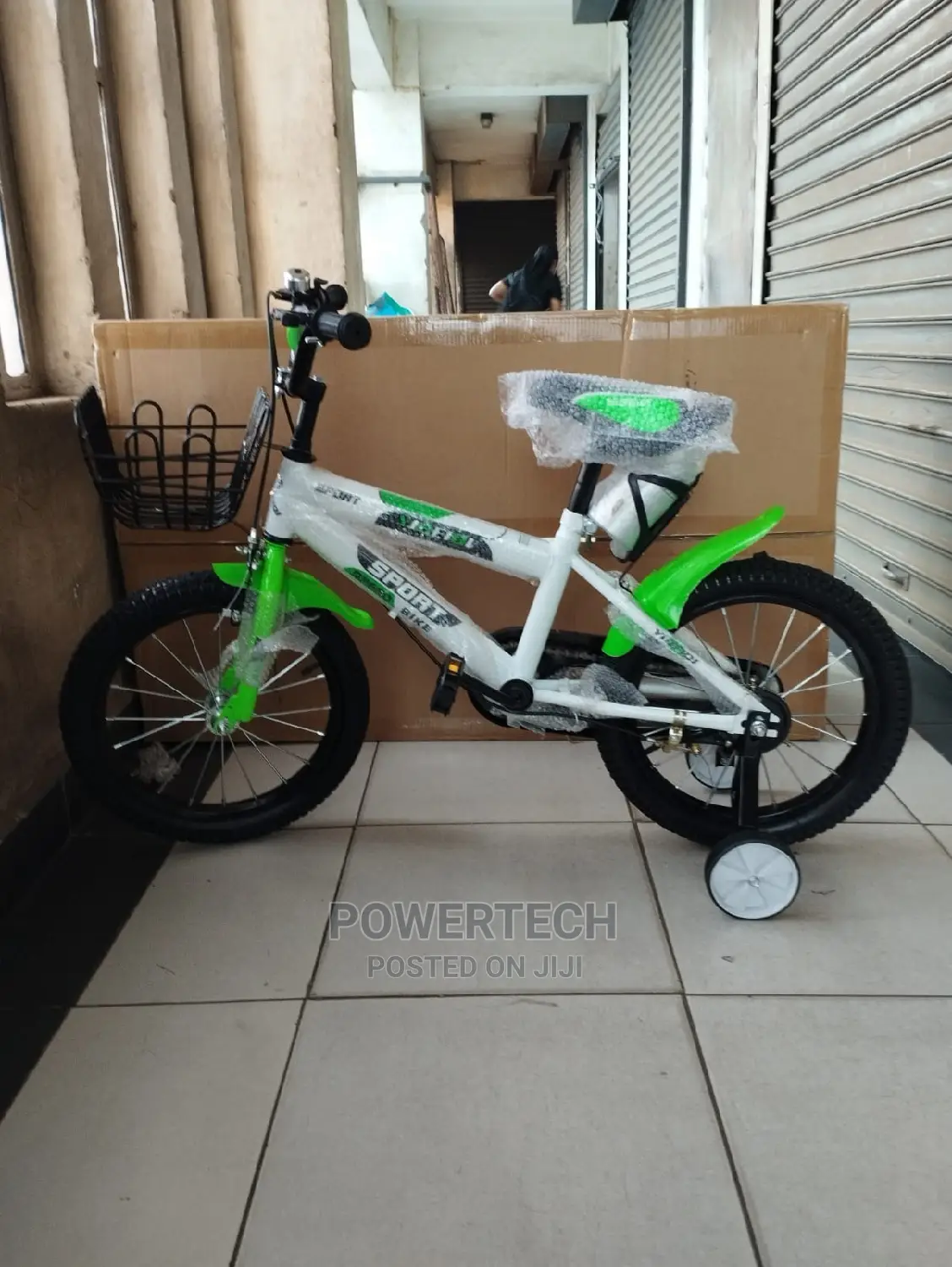 Bicycle Size 16 With Training Wheels;