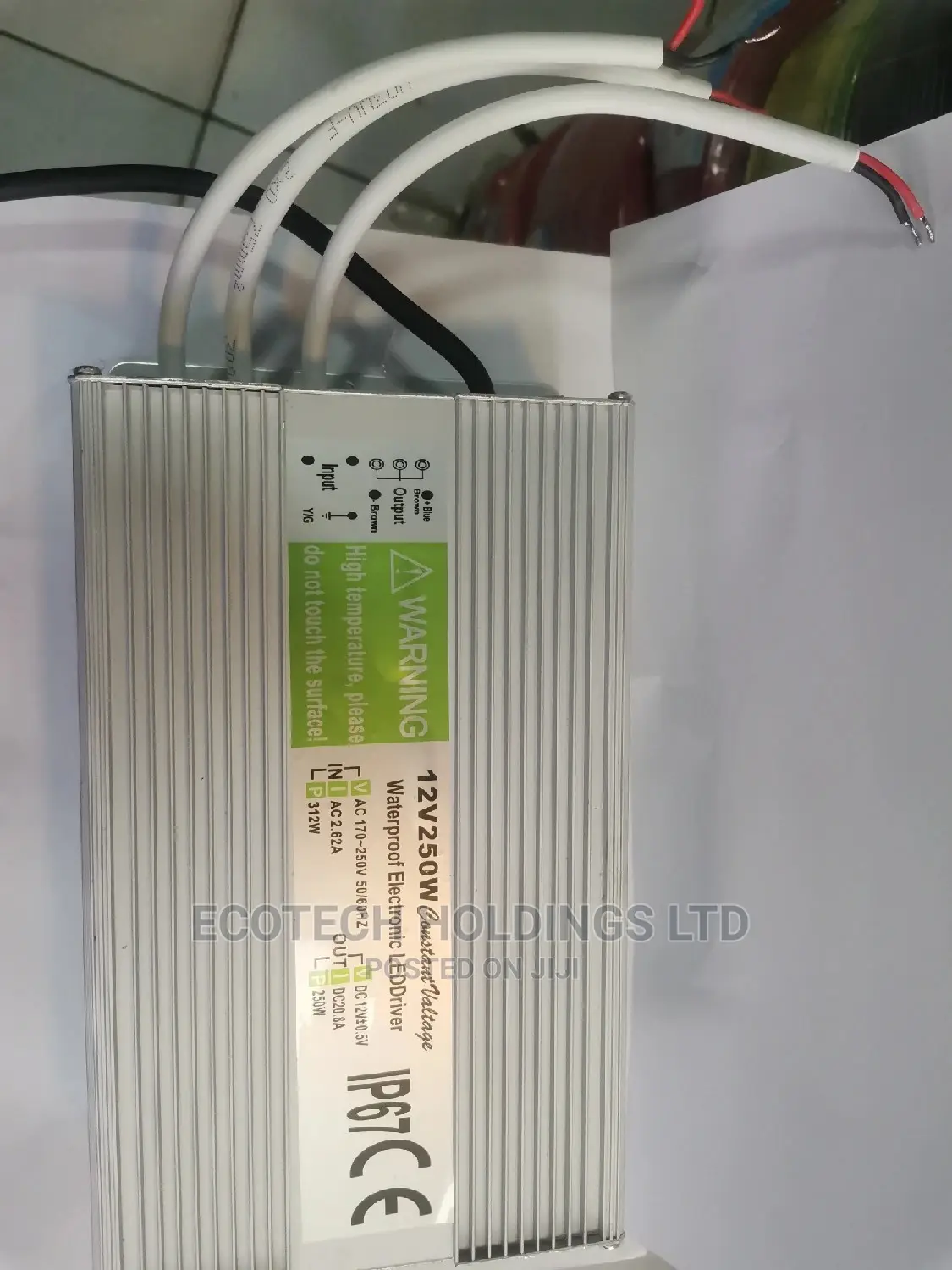Led Waterproof Drivers 250wts