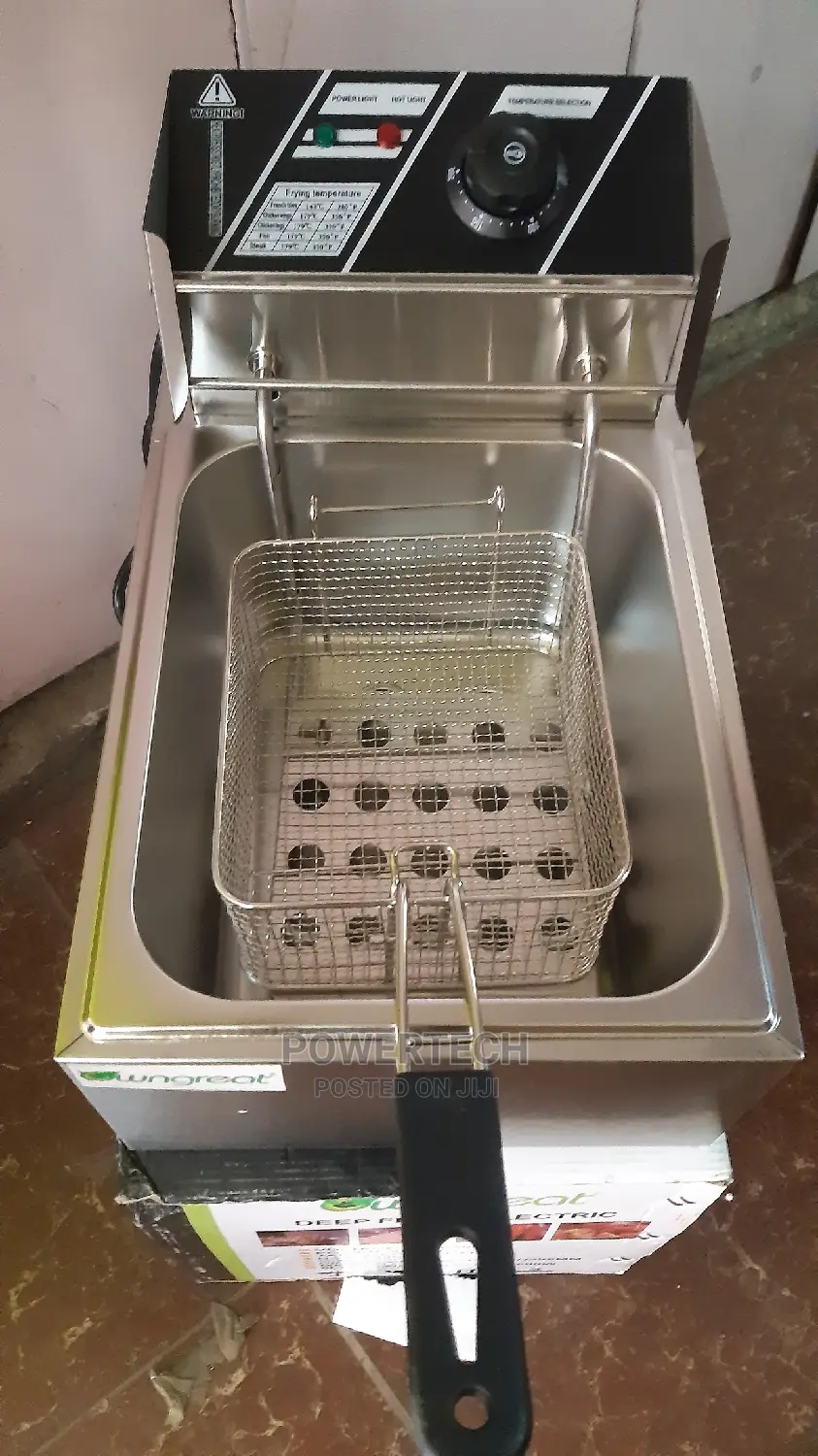 6 Litres Single Deep Fryer