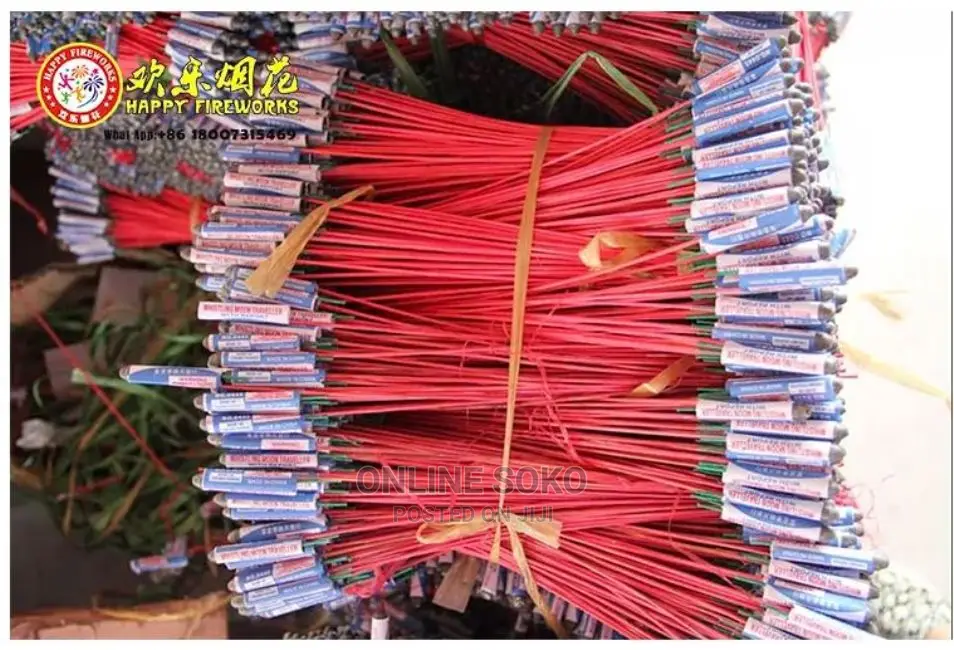 Small Whistling Rockets Fireworks Party Celebration Events