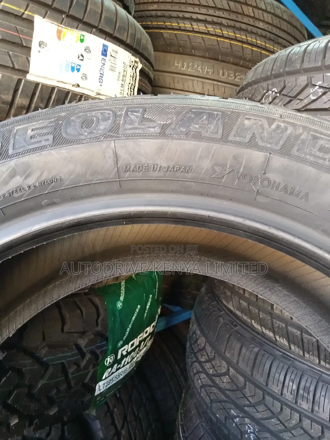 225/55r17 Yokohama 97V