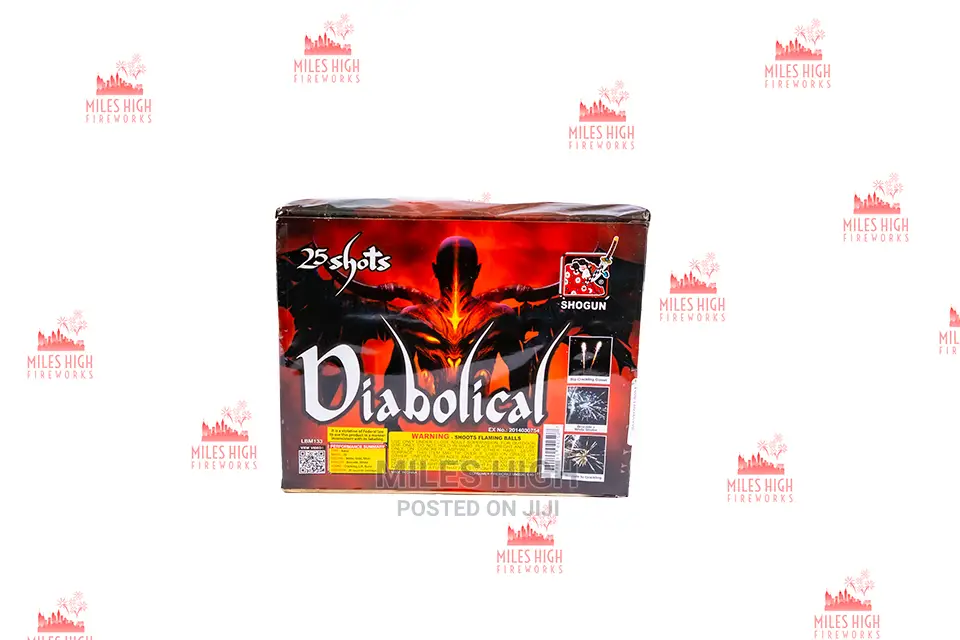 Diabolical Fireworks 25 Shots