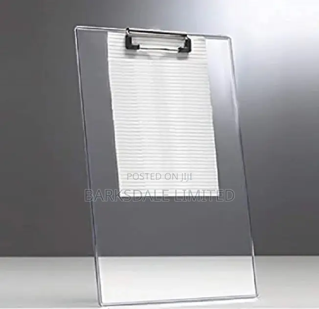 Acrylic Clipboard Clear Transparent Exam Kpsea Knec Kjses Kc