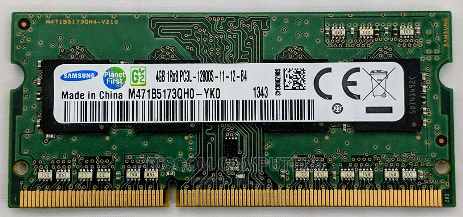 4gb Ddr3, PC3L Laptop RAM Memory