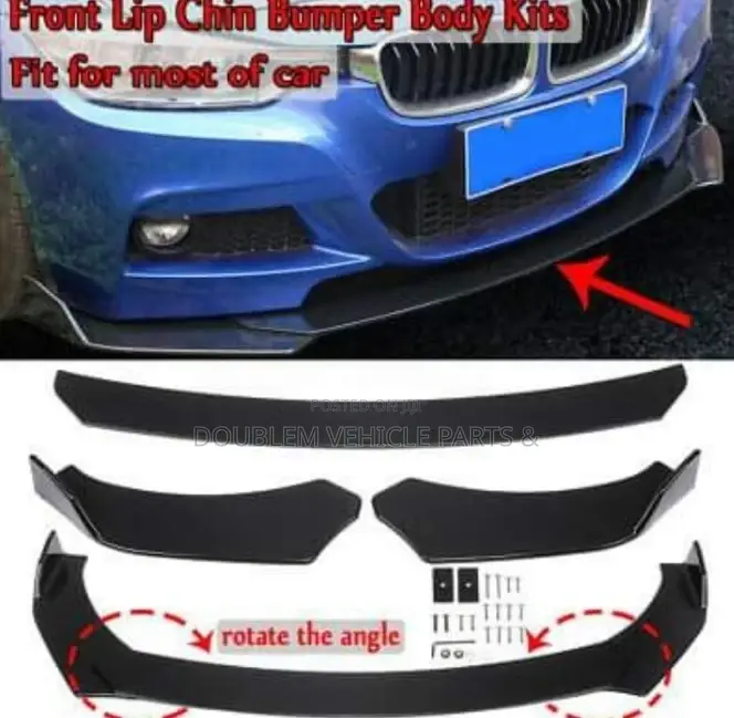 Front Lip Chin Bumper Body Kit