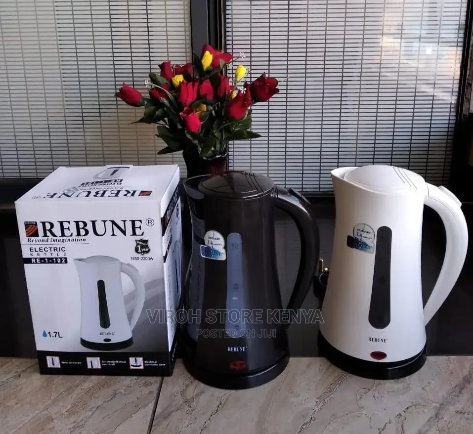 Rebune Electric White Kettle